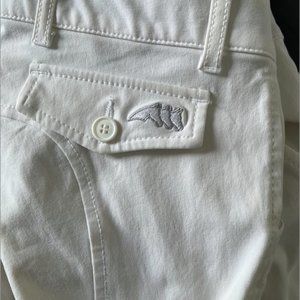 Equiline Womens Knee Patch White Breeches 42